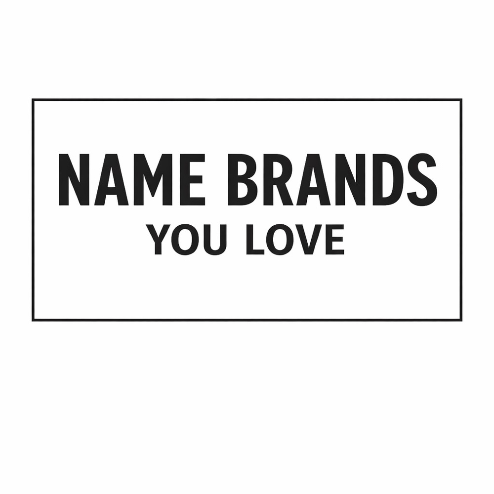 Shop name brands clothing you love with affordable prices!